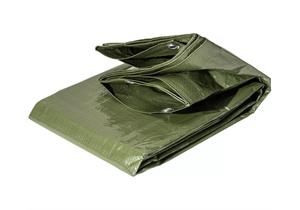TEGUM Teguplan 8 x 10 m Bändchengewebe Blache olivgrün mit Ösen