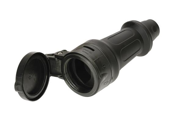 TH Kupplung Typ13 IP55 schlagfest 3-polig gegen Staub und Strahlwasser