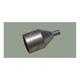 Traversespitze Alu gerade für Rohre 1 1/2" - 444
