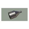 Traversespitze Alu gerade für Rohre 1 1/2" - 444