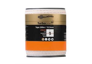 TurboLine-Breitband 12,5 mm (weiß, 200 Meter) 3 Nirosta +2 verzinnten Kupferleitern