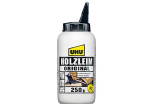 UHU HOLZLEIM ORIGINAL EN 204 (D2), ohne Lösungsmittel, Flasche 250g UH48570 - EHD