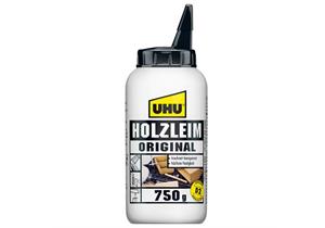 UHU HOLZLEIM ORIGINAL EN 204 (D2), ohne Lösungsmittel, Flasche 750g UH48575