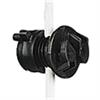 Universalisolator Gallagher schwarz für Pfähle mit Ø 4 - 10mm 20Stk. - 053