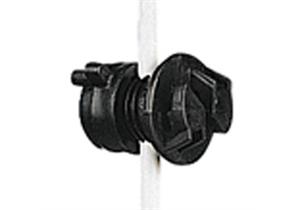 Universalisolator Gallagher schwarz für Pfähle mit Ø 4 - 10mm 20Stk. - 053