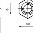 Unterlagscheiben verzinkt halbstark 5.3 x 10 x 0.8mm | Bild 2