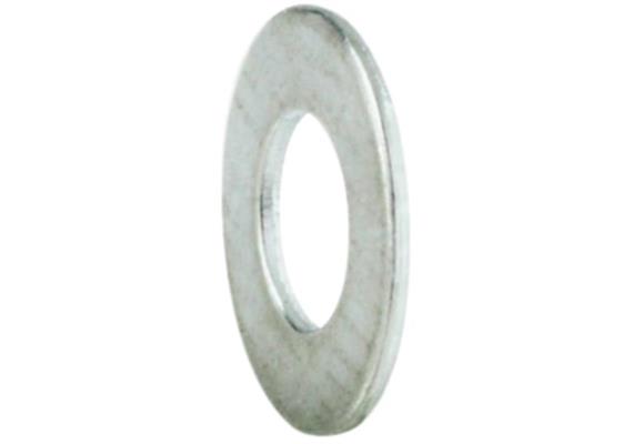 Unterlagscheiben verzinkt halbstark 5.3 x 10 x 1mm - IMM