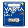 VARTA Batterie Alkaline Special LR1 N Lady 850mAh Pack mit 1 Stück - EHD