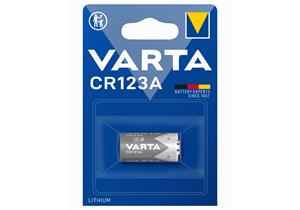 VARTA Batterie Lithium Cylindrical CR123A 1430 mAh