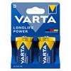VARTA Batterie Longlife Power D Pack mit 2 Stück