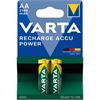 VARTA Batterie Recharge Accu Power AA 2100 mAh Pack mit 2 Stück