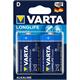 Varta Batterien Longlife Power D 2x LR20, Mono +0.80vRG