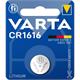 VARTA Knopfzellen-Batterie CR1616 Pack mit 1 Stück - EHD
