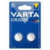 VARTA Knopfzellen-Batterie CR2025 Pack mit 2 Stück - EHD