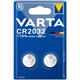 VARTA Knopfzellen-Batterie CR2032 Pack mit 2Stück 3V 230m/Ah - EHD