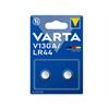 Varta Knopfzellen Batterie V13GA LR44 1.5V 138m/Ah Pack mit 2Stk.
