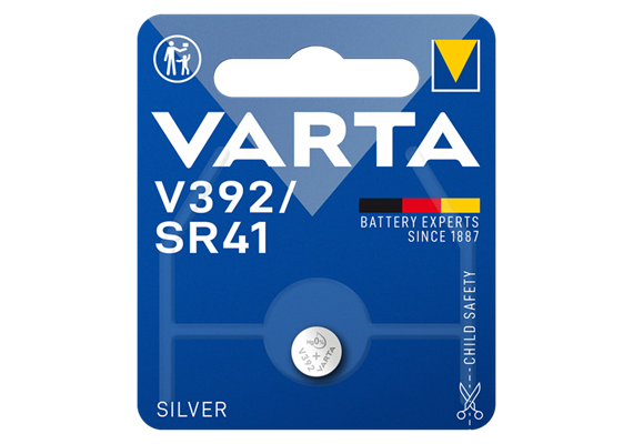Varta Knopfzellenbatterie V392 SR41 1 Stk.