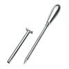 Veterinärmedizin -Trokar verchromt - Ø5 bis 10 mm / Dornlänge 9 - 15cm inkl. 2 Kanülen - 259