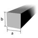 Vierkantstahl 12 x 12mm, S235 (ST37-2) warmgewalzt - ENG