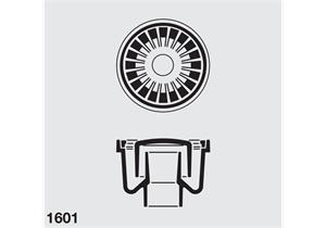 vonRoll hydro Bodenablauf Modell 1601 DN80 oben Ø 210 mm