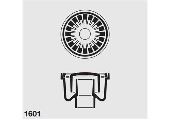 vonRoll hydro Bodenablauf Modell 1601 DN80 oben Ø 210 mm