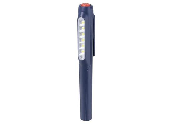 Wiederaufladbare LED Stiftlampe Kraftwerk 6+1 LED, wiederaufladbar (140lm)