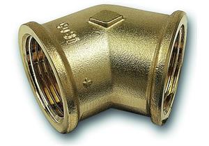 Winkel 45° Nr. 120 aus Siliziumbronze 3/4" Innengewinde - NIK
