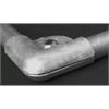 Winkelschelle verzinkt 1 1/2" mit Schraube M10 x 25
