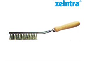 ZEINTRA Nutenbürste 8 x 310 x 40 mm Schweizer Hand-Drahtbürste 1-reihig - 309