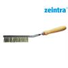 ZEINTRA Nutenbürste 8 x 310 x 40 mm Schweizer Hand-Drahtbürste 1-reihig