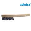 ZEINTRA Stahdrahtlbürste 40 x 290 x 25 mm Schweizer Hand-Drahtbürste 5-reihig - 0