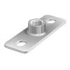 ZUG Grund - + Deckenplattte mit Muffe verzinkt 3/8 - 40/120/4mm - BTK