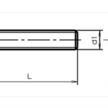 Zylinderschraube mit Schlitz V2A M3x4 | Bild 2