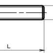 Zylinderschrauben mit Vollgewinde schwarz 12,9 M6 x 16 | Bild 2