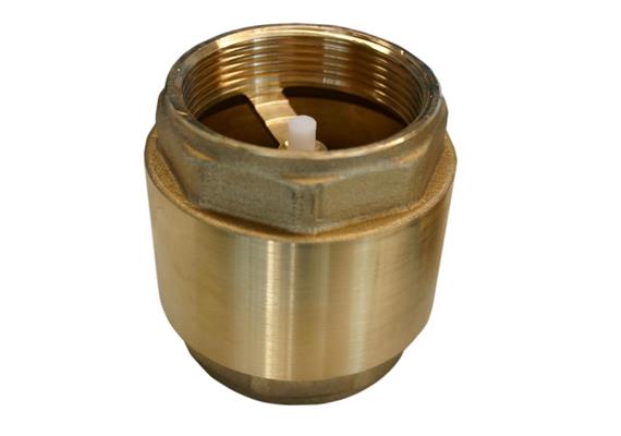 Zylindrisches Rückschlagventil 1/2" 16 bar mit Innengewinde (Kunststoffteller)